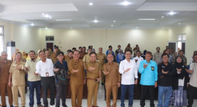 Wakil Bupati Tapsel Buka Acara Konsultasi Publik Hasil Studi Kelayakan Koridor Di Ekosistem Batang Toru.