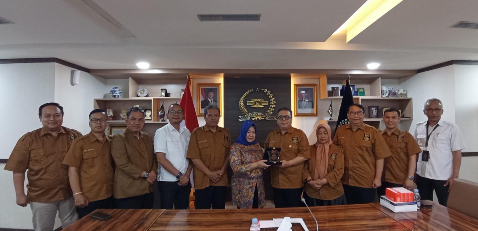 Untuk Menjalin kolaborasi Strategis AMKI Pusat Adakan Audensi Digedung MPR RI.