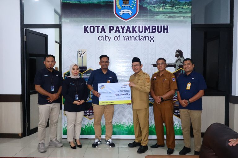 Pemko Payakumbuh Terima Bantuan CSR Bank Mandiri