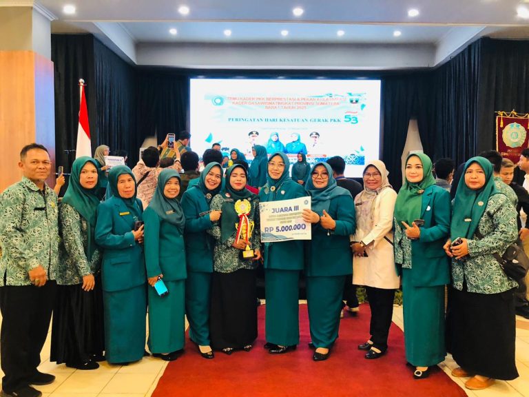 Kelompok Dasa Wisma Sungai Durian Raih Juara III