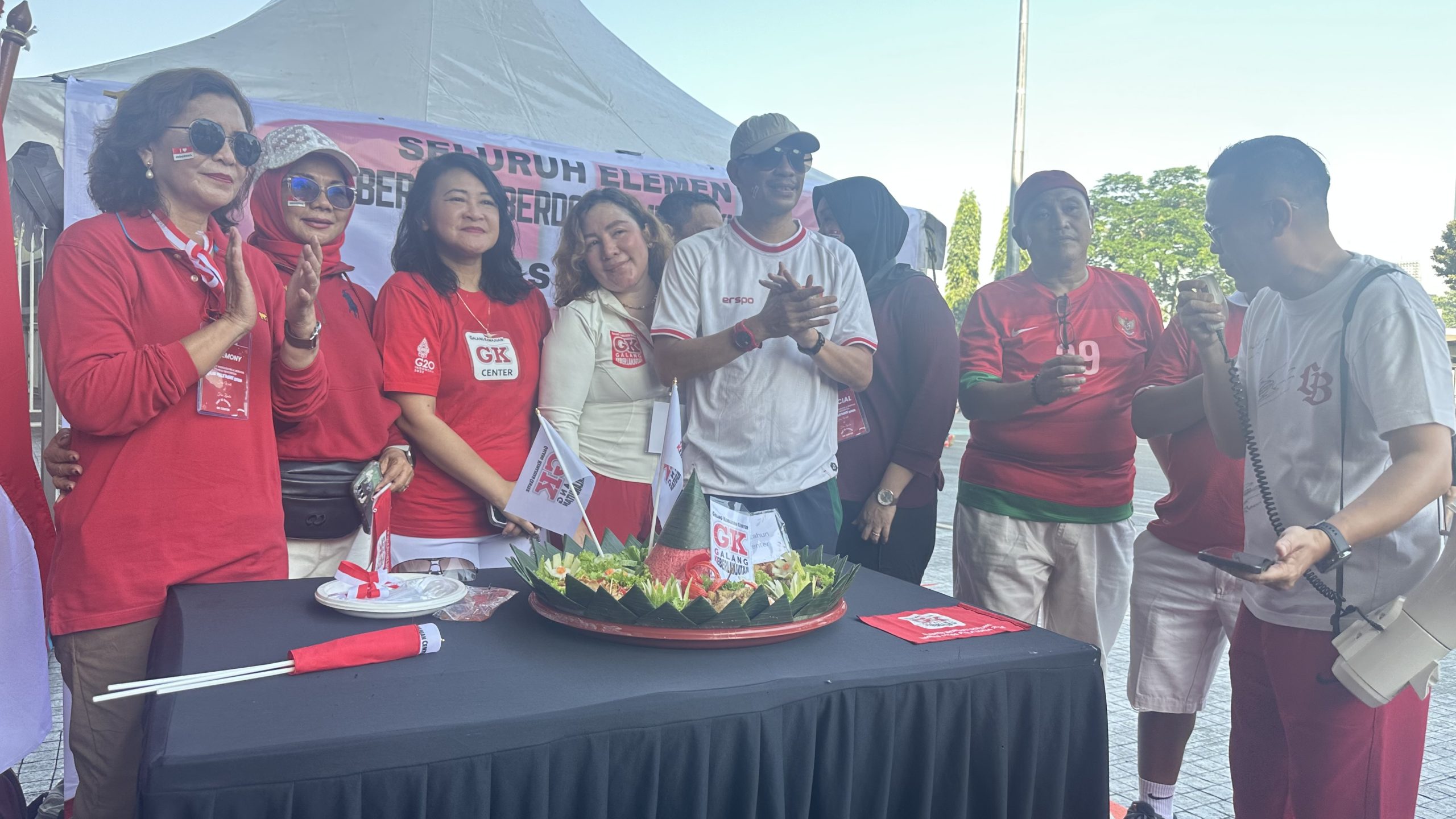 GK Center Merayakan HUT Ke 13 Dan Doa Bersama Dukung Timnas Lolos Piala Dunia