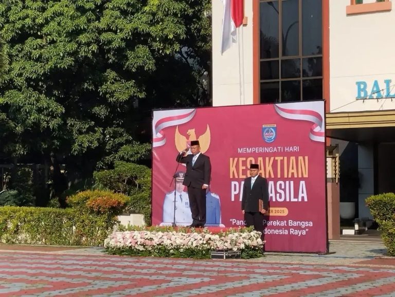 Hari Kesaktian Pancasila Pemkot Depok Gelar Upacara.
