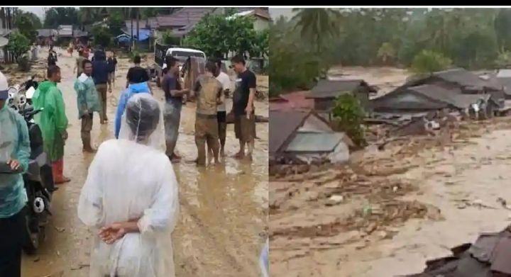 Jumlah Korban Tewas dan Luka-luka Banjir Bandang di Tapanuli Selatan Di Duga Akan Terus Bertambah.