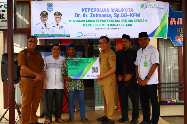 Wako Zulmaeta : Jaminan Sosial Bagi Pekerja Rentan Menjadi Langkah Strategis