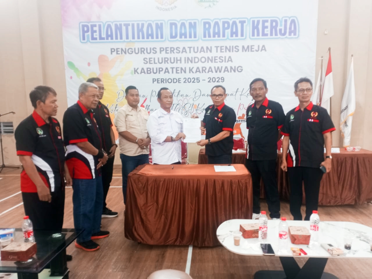 Perkuat Publikasi Dan Perluas Jangkauan Informasi, PTMSI Karawang Gendeng AMKI.