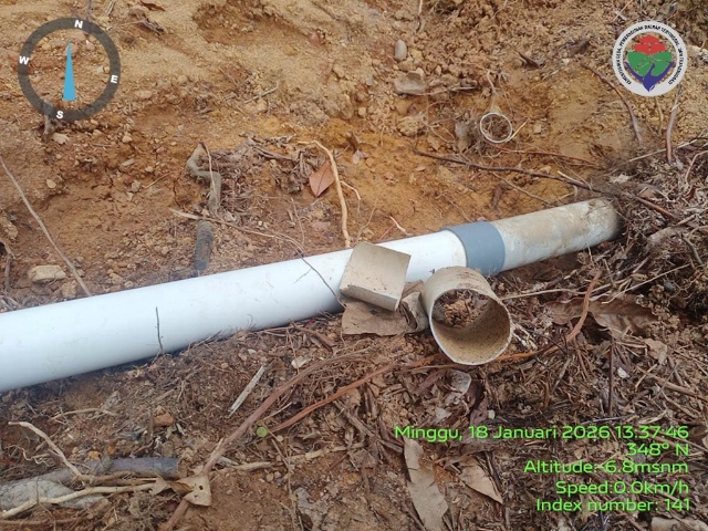 LSM LIBAS Temukan Sejumlah Masalah pada Proyek Jaringan Air Bersih PDAM Tirta Melawi di Desa Poring