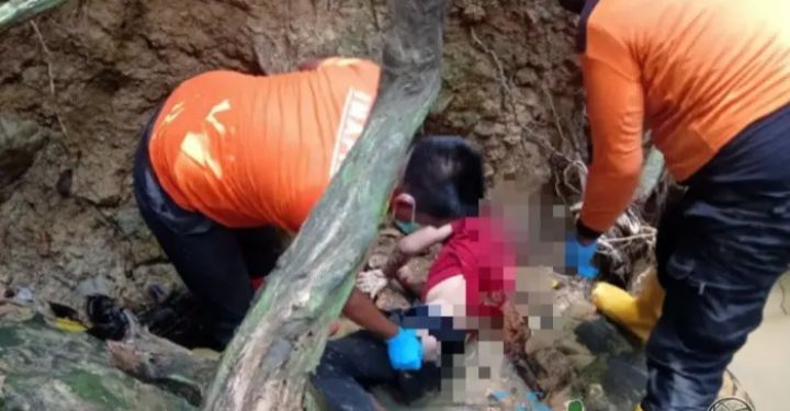 Sosok Mayat Yang Di Temukan Dipinggir Sungai  Hutan Nabundong Adalah Warga Kota Padangsidimpuan