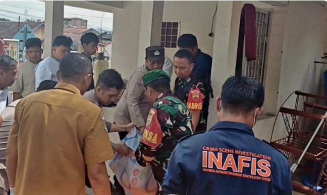 Seorang Warga Kampung Salak Di Temukan Dalam Keadaan Meninggal Di Pos Satpam Vihara Sadabuan.