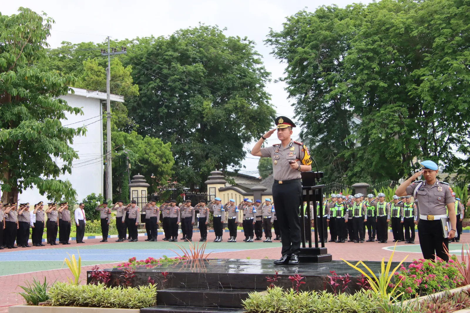 Kapolresta Sumenep Pimpin Upacara Hari Sumpah Pemuda ke-98
