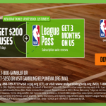 DraftKings: Bonus Taruhan $200 dan NBA League Pass Gratis