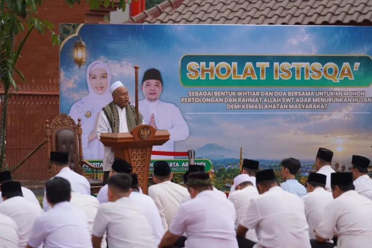 Salat Istisqa di Kota Mojokerto, Ikhtiar Mohon Hujan di Kemarau