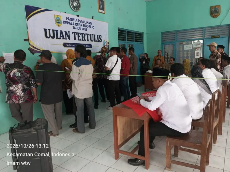 Tes Tertulis Cakades Sidorejo, Nasyiah Raih Nilai Tertinggi