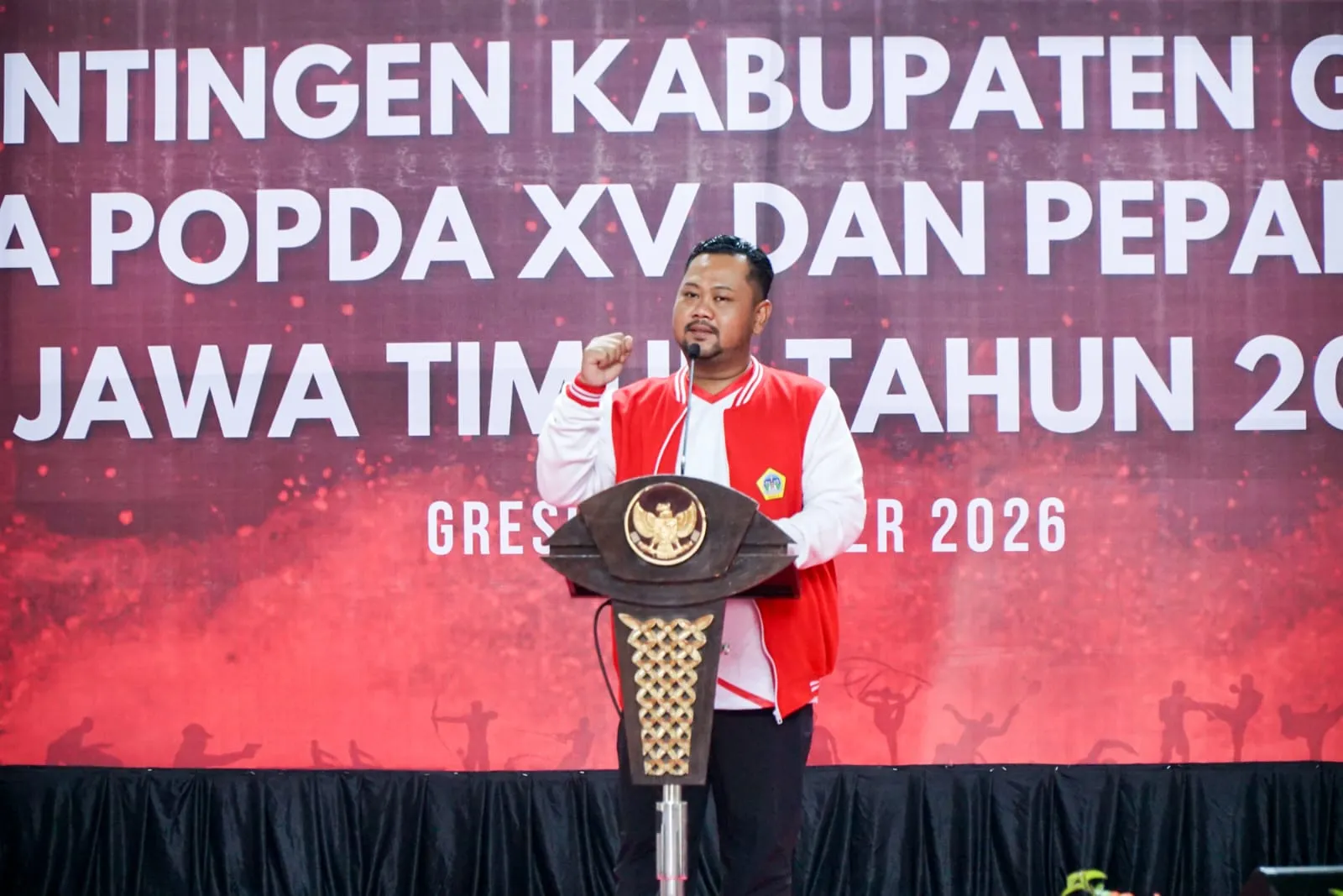 Bupati Gresik Lepas 187 Atlet Kontingen POPDA-PEPARPEDA
