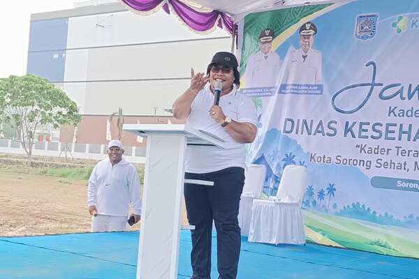Jemima Lobat Apresiasi 1.200 Kader Posyandu Kota Sorong
