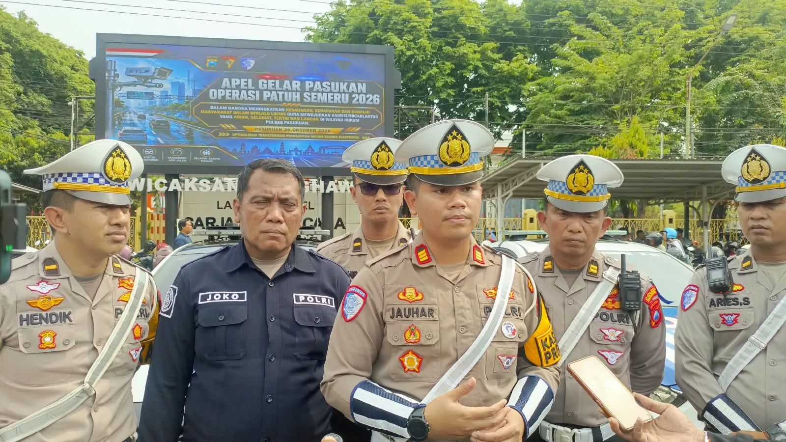 Polres Pasuruan Gelar Operasi Patuh Semeru 2026 14 Hari