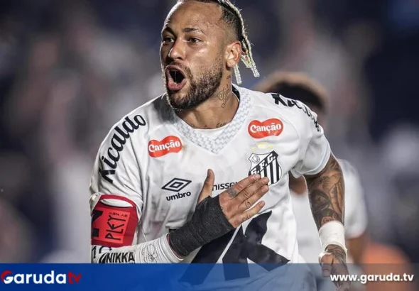 Neymar Diusir, Santos Bangkit di Menit Akhir dan Curi Satu Poin dari Bahia